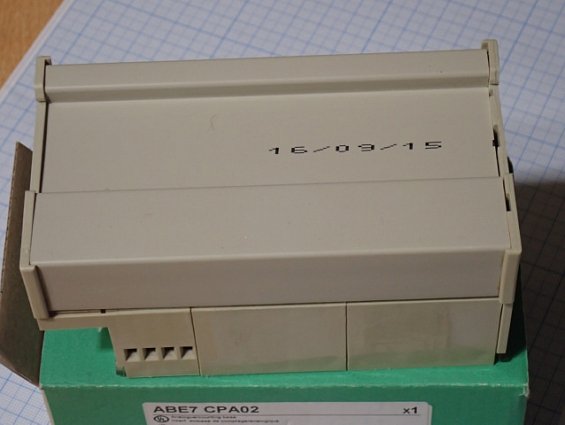 Клеммный блок Schneider Electric ABE7-CPA03 Modicon BASE 8 ANALOG CHANEL Made in Latvia