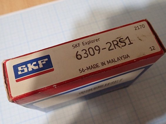 Подшипник 6309-2RS1 SKF Explorer 56-MADE IN MALAYSIA