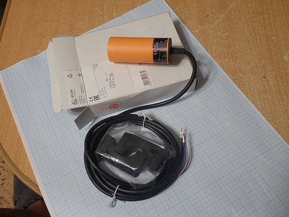 Индуктивный датчик IFM IB5096 IB-3020-BPKG 20mm 10...36VDC 250mA вес-0.26кг габаритный размер 160х13