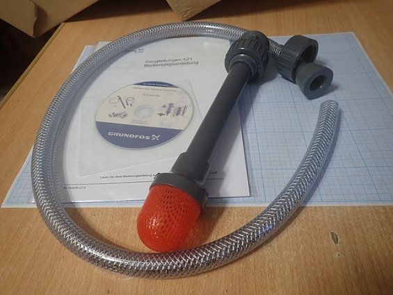 Клапан аспирации GRUNDFOS Foot valve-DN20PVC 12/20 521-033 91835647