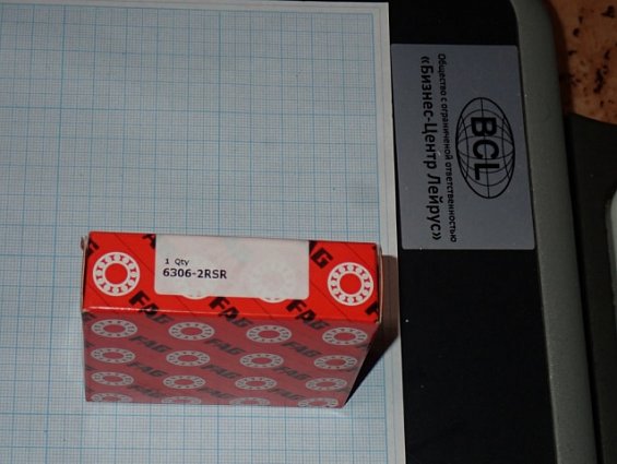 Подшипник FAG 6306-2RSR MADE IN GERMANY