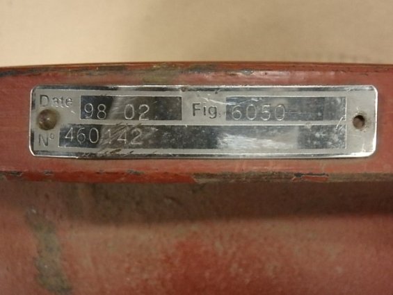 Вентиль чугунный miroux-6050 DN150 PN16 GG-25 температура -20...+300С ROBINET SOUPAPE