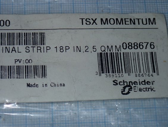 Клеммный блок Schneider Electric 170XTS00100 КОМПЛЕКТ 3ШТ Made in China