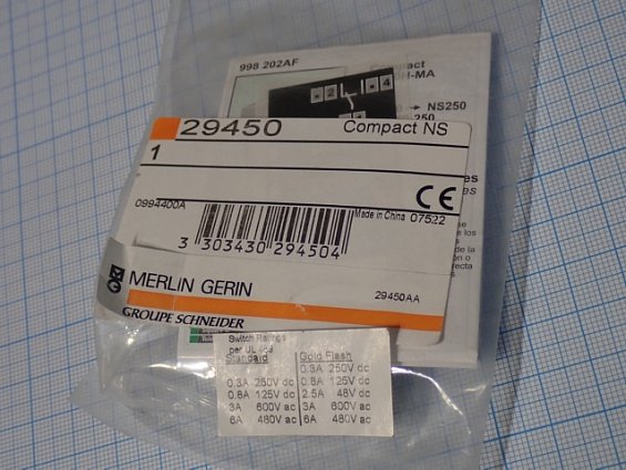 Дополнительный контакт MERLIN GERIN SCHNEIDER 29450