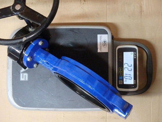 Затвор UNIVAL VF700RIE DN200 JL1040 CF8M EPDM +110C 16BAR РЕДУКТОР+ШТУРВАЛ