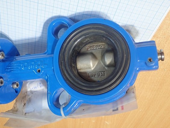 Затвор OMAL DN50 V376XE69 EPDM в сборе с пневмоприводом DAN0030411S F03-F05 DG376XE69-NA7E-SBA CAMOZ