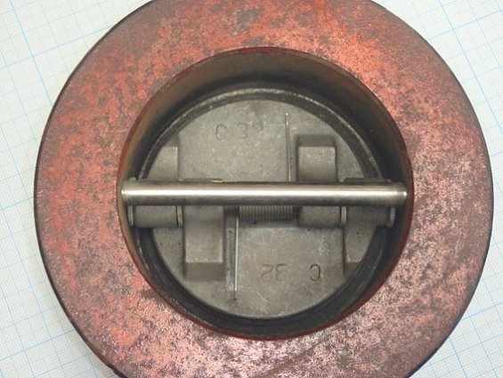 Клапан обратный межфланцевый двухстворчатый C1 G/H 016 3T6K1A DN80 PN10/16 AMRI KSB