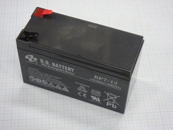 Аккумуляторная батарея B.B.BATTERY BP7-12 12V 7Ah