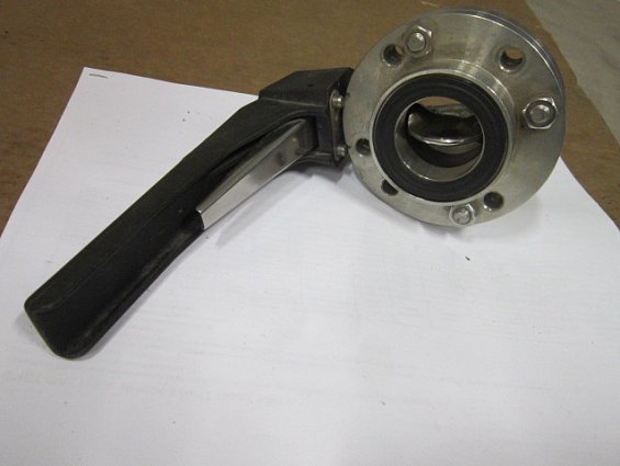 Затвор дисковый клапaн apv butterfly valve delta SVS1F-40h epdm 12S h113988 DN40 PN10 1.4301 49.12hv