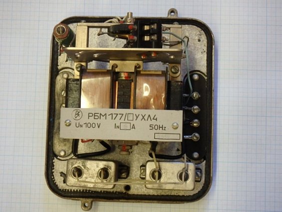 Реле направления мощности РБМ177/1УХЛ4 Un100V In5A 50Hz