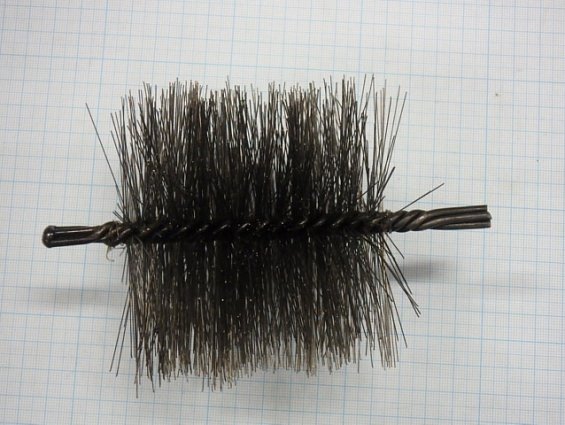 Щетка-ерш стальной Д98х100х140х3.0х0.3мм D98х100х140х3.0х0.3mm диаметр-Ф98мм длина ворса-100мм длина