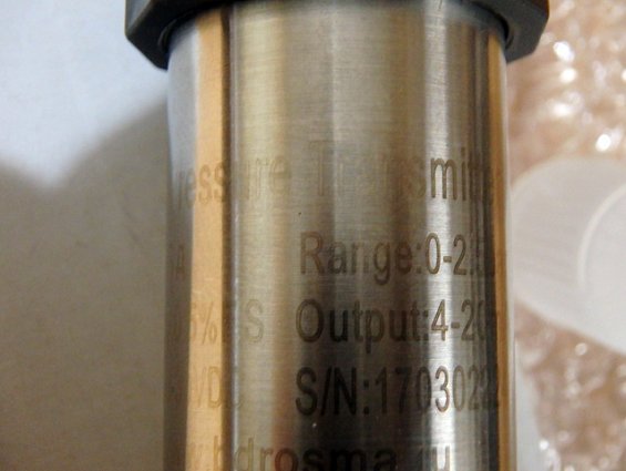 Датчик преобразователь давления измерительный БД-ФМ 0-2.5bar 0.5% 4-20mA двухпроводная схема