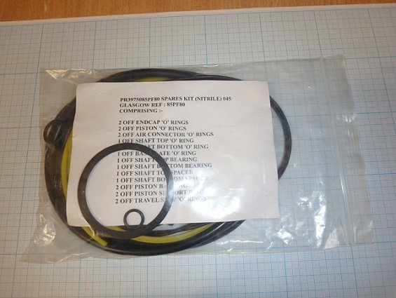 Ремкомплект pr3975085pf80 spk hindle Pneu.Act. spares kit nitrile 045 GLASGOW REF: 85PF80