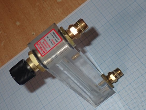 Ротаметр для воды Key Instruments 2530A4L69BVBN-NL 01C05002549 1...10LPM 60...600LPH расход воды 60.