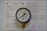 Манометр bd ДМ1 ДМ-1 0-0.1МПа M20х1.5 номинальный диаметр корпуса Ф100мм