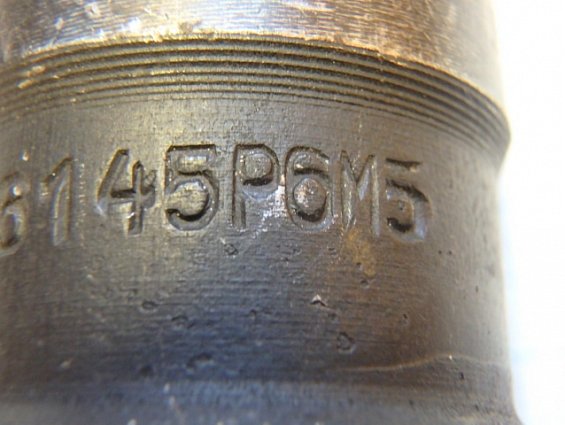 Фреза концевая 2223-0061 диаметр 45мм длина 185мм шесть зубьев Р6М5 ГОСТ 17026-71 с коническим хвост