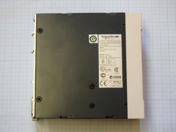 Блок питания Schneider Electric ABL8REM24050 24VDC 5А 120W 110-240VAC 50/60Hz БЕЗ ОРИГИНАЛЬНОЙ УПАКО