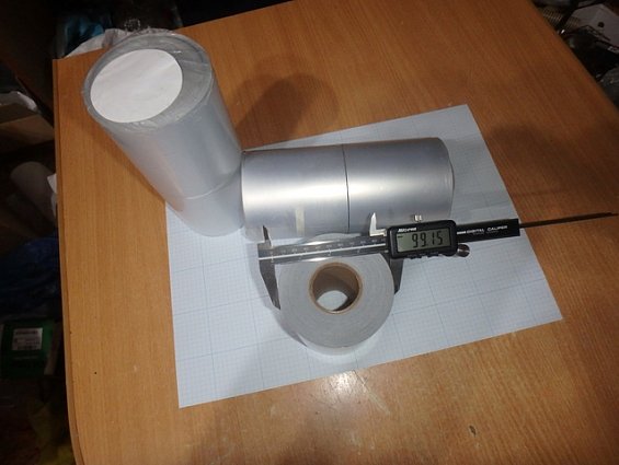 Полиэстеровая термотрансфертная этикетка Silver Label PET 105mmх50m continous непрерывная