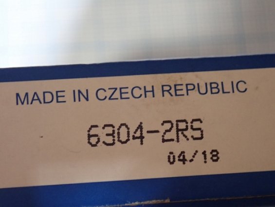 Подшипник ZKL 6304-2RS MADE IN CZECH REPUBLIC