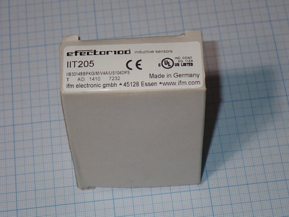 Индуктивный датчик ifm IIT205 IIB3014BBPKG/M/V4A/US104DPS Made in Germany