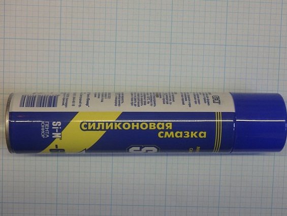Силиконовая смазка А Si-M -60С...+300С ТУ2257-001-54736950-2001 в аэрозольной упаковке 400