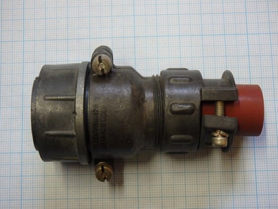 Разъем вилка кабельная 2РТТ32КПН8Ш42В