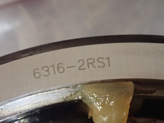 Подшипник SKF Explorer 6316 21-MADE IN FRANCE ОТКРЫТЫЙ НЕ УСТАНАВЛИВАЛСЯ