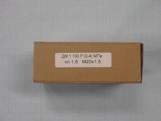 Манометр bd ДМ1 ДМ-1 0-4MPA M20х1.5 номинальный диаметр корпуса Ф100мм