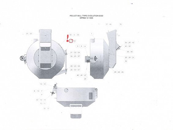 Шарнирная ось EVOLUTION 50005057 APR82 401109 Axe darticulation de porte вал дверцы