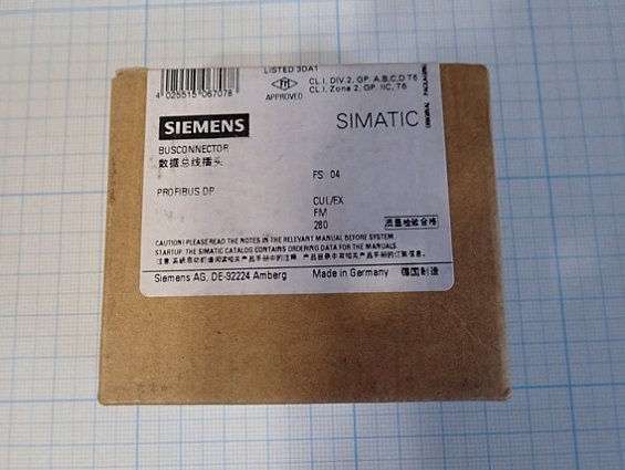 Соединитель siemens 6ES7972-0ba12-0XA0 6ES79720ba120XA0 Simatic dp для подключения к PROFI