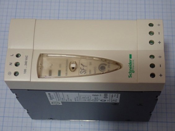 Блок питания Schneider Electric ABL8REM24050 100-240VAC 24VDC 5A 120W БЫВШИЙ В УПОТРЕБЛЕНИИ ТЕХНИЧЕС