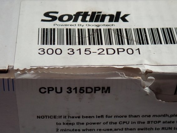 Процессор Softlink CPU315DPM 300 315-2DP01 НЕТ КАРТЫ ПАМЯТИ MADE IN CHINA