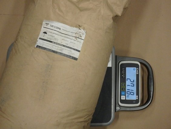 Уголь активированный гранулированный марка АГ-3 фасовка 25кг ГОСТ20464-75