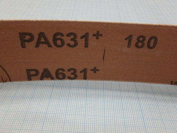 Лента шлифовальная 40х760мм DEERFOS PA631 P180