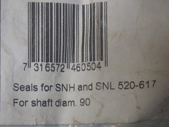 Уплотнение корпуса SKF TSN520L Seals for SNH and SNL 520-617 For shaft diam.90 комплект