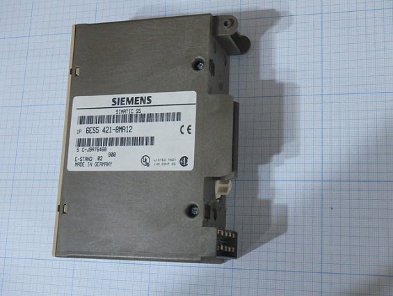 Модуль siemens 6es54218ma12 simatic S5 421 digital input module non-floating 8 inputs 24VDC