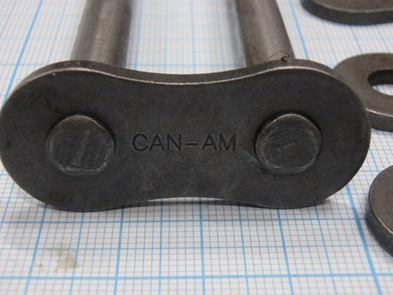 Звено трехрядной цепи CAN-AM 16B-3CCL соединительное connecting links BS DIN8187
