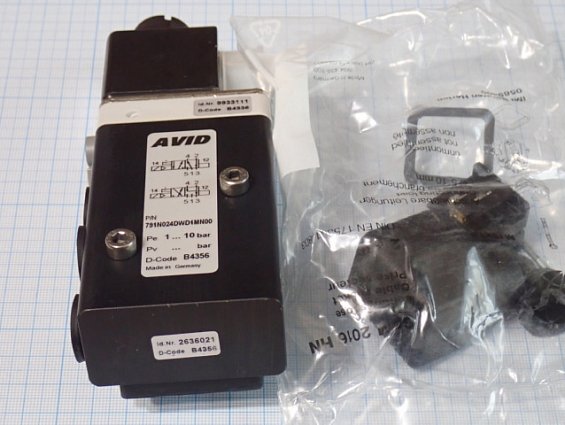 Электропневмораспределитель AVID 791N024DWD1MN00 24VDC 1...10bar Fig791/B.24VDC