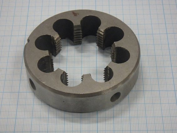 Плашка G11/4 дюймовой размерности ГОСТ9740-71 круглая ручная