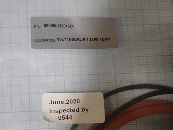 Ремкомплект Bray 921190-21904824 S92/118 SEAL KIT LOW TEMP