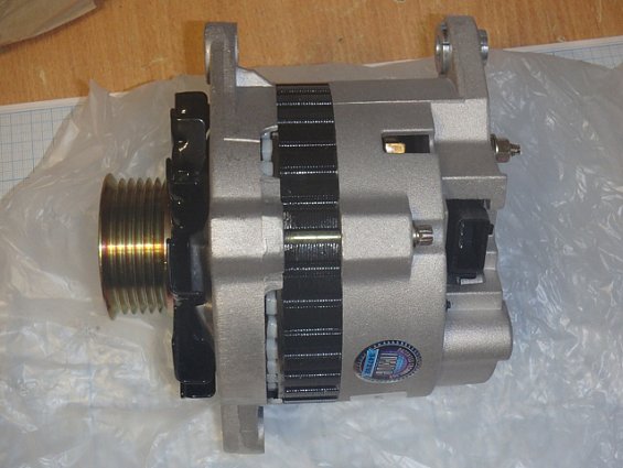 Генератор k1019671-NEW D167411 ALTERNATOR BRAND NEW 80А made in USA с шкивом и вентилятором