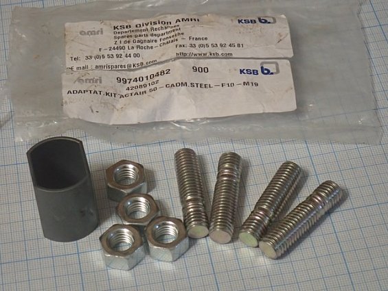 Переходник KSB Amri 9974010482 ADAPTAT.KIT ACTAIR 50-CADM.STEEL-F10-M19