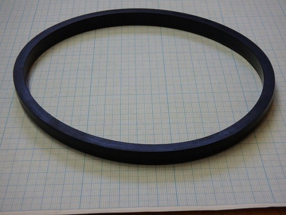 Уплотнение VG 3400 Dn150 NITRIL-10 +80гр.С шиберной ножевой задвижки TECOFI ФРАНЦИЯ