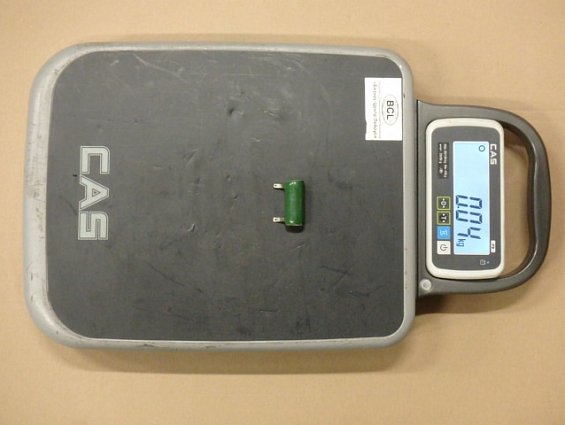 Резистор постоянный проволочный ПЭВ-25 Мощность 25Вт. R=750Ом. +-5% ГОСТ 6513-66 1968г.в.