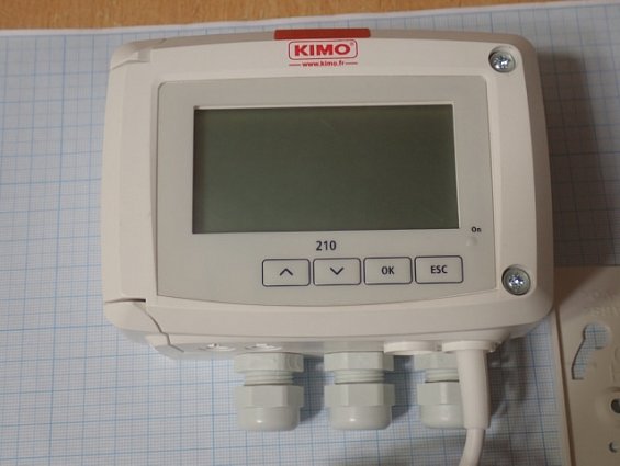 Датчик KIMO CTV210 HOS-R температуры и скорости потока воздуха