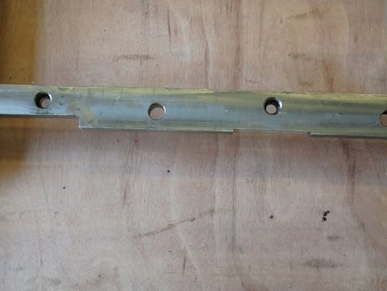 Штанга-пластина BABBINI PB32FS POS.1 UPPER LEFT LATERAL ВЕРХНЯЯ ЛЕВАЯ БОКОВАЯ из нержавеющей стали A