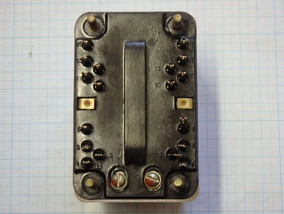 Реле промежуточное РПУ-2 51620 У3Б IP40 -12В 6/2 6НО 2НЗ шесть нормально открытых разомкнутых контак