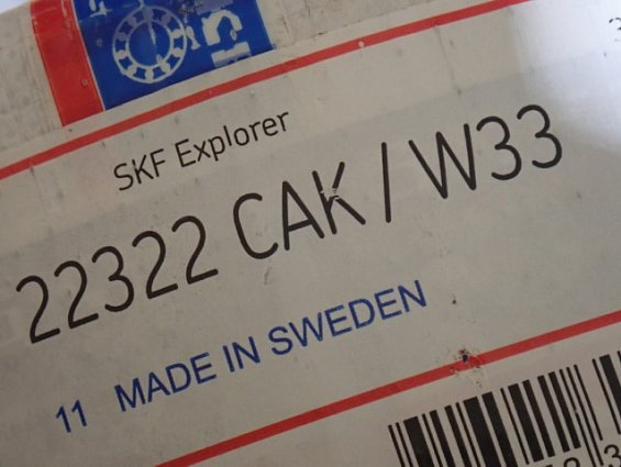 Подшипник SKF Explorer 22322 CAK/W33 11-MADE IN SWEDEN