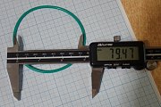 Кольцо 0795-30 BS-4518 FKM GREEN 79.5х3mm внутренний диаметр-79.5mm сечение-3mm