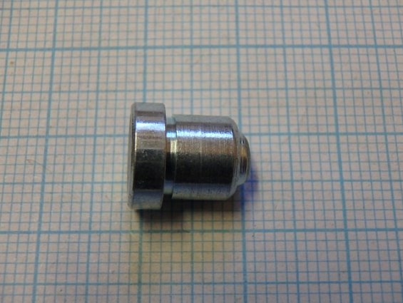 Пресс-масленка заколачиваемая воронкообразная 8х10мм D1A прямая круглая